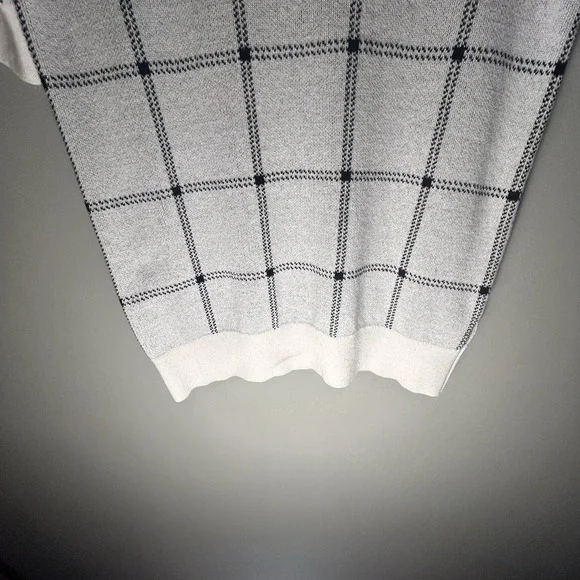 Ann Taylor Outlet Short Sleeve Sweater XS White With Detailing Classic‎ Polished - Picture 13 of 14